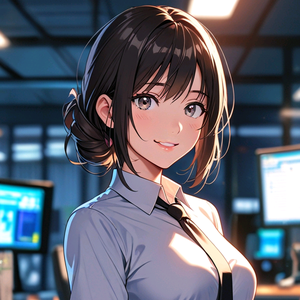 国风古韵插画头像