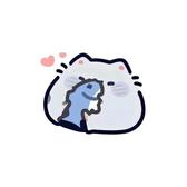 月下半只猫头像
