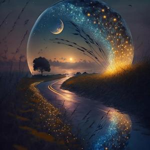 月落星海头像