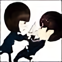 晚安小黑头像