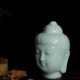重九传统陶瓷美术工艺品头像