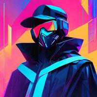 码力赛博punk头像