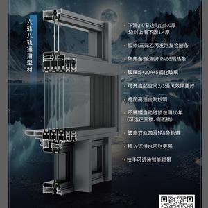 飞哥汉铝五轨推拉窗头像