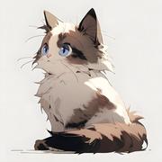 星星上的猫的个人资料头像