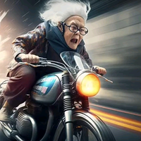 高速上的摩托佬头像