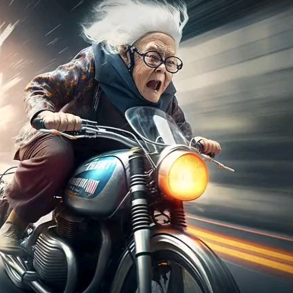 高速上的摩托佬头像