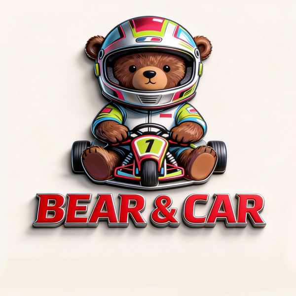 熊会开车头像
