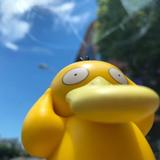 加油可达鸭头像