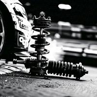 与地面斗争的避震器头像