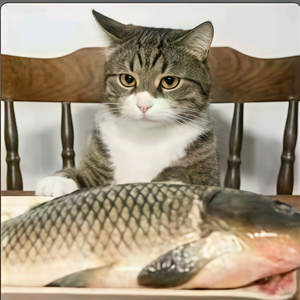 老猫硬谈头像