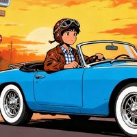 帅哥驾车来头像