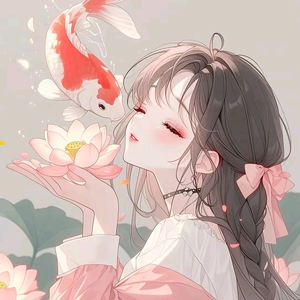 锦鲤吐泡泡头像