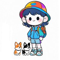 小蓝是个野孩子头像