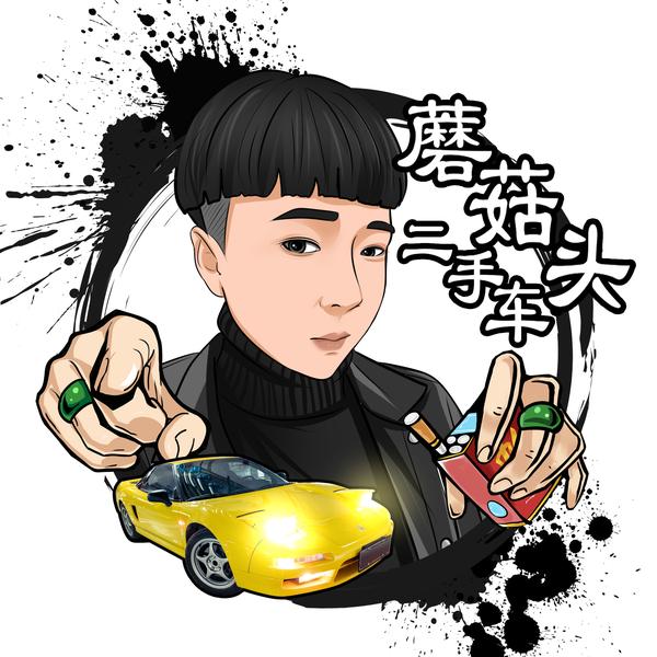 蘑菇头二手车头像