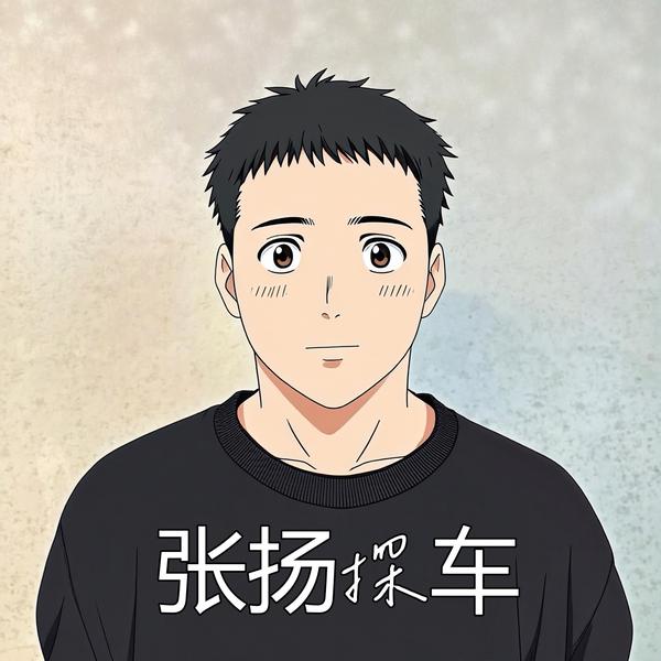 张扬探车头像