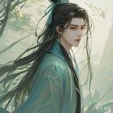 清朗自如头像