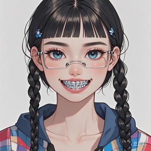 哇咔卡小牙套头像