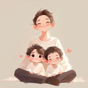 允皓&amp;允宸爸爸头像