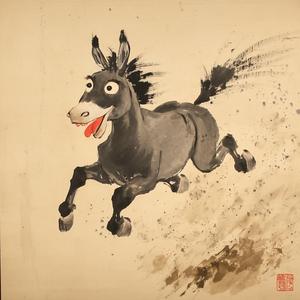 骑驴头像