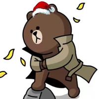 一个神奇的大熊耶头像